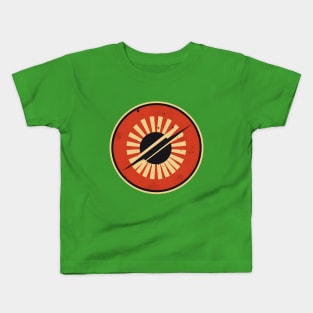 Superhero Nostalgia - Vintage Retro Style Logo Kids T-Shirt